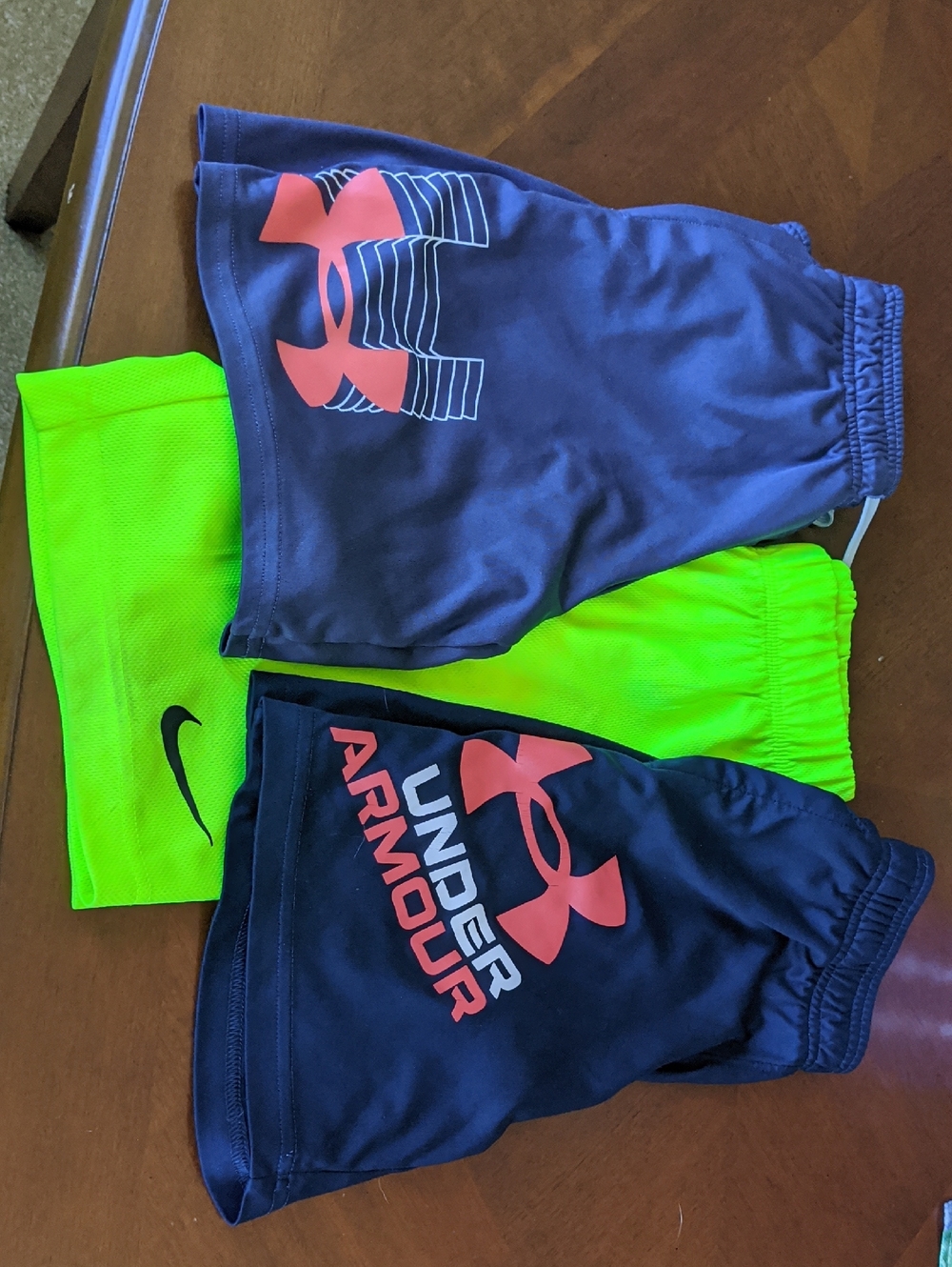 Under Armour & Nike Shorts, Size Youth Small- bundle